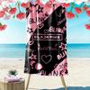 Blackpink Print Beach Towel, Large Soft Quick Dry Towel for Beach Camping Swimming