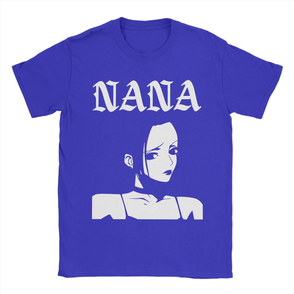 Print Nana Osaki T Shirt For Men Women Round Neck Short Sleeve Clothes  Cotton Summer Top Tee