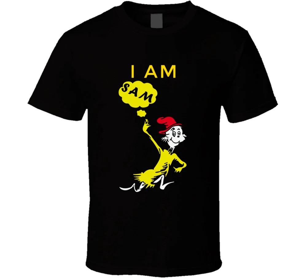 Sam I Am Movie T Shirt Dr Seuss On The Loose Tee The Cat In The Hat S