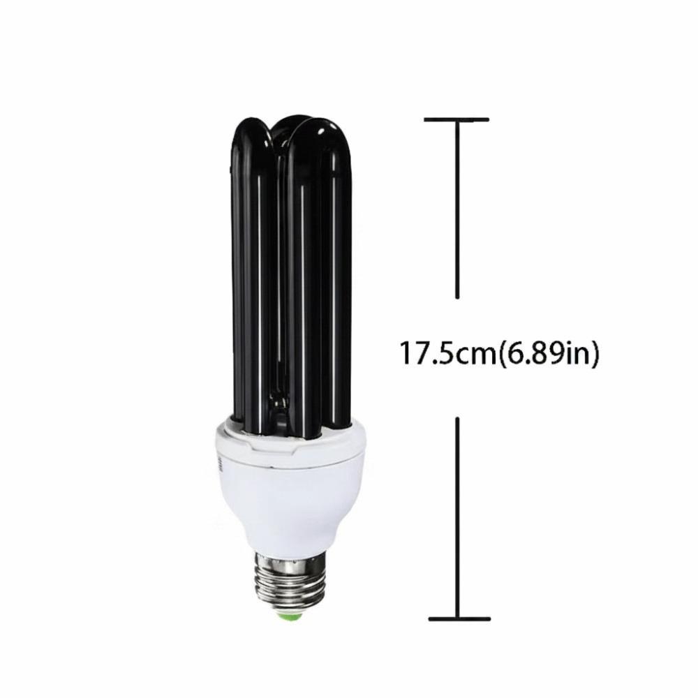 Violet Light Purple Light UV Light Bulb AC220V Black 220V Black Light CFL Bulb Low Energy Pest Killing Light Farm