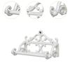 Decorative Iron Toilet Paper Holder/Roll Dispenser, Easy Installation, Retro Towel Holder for