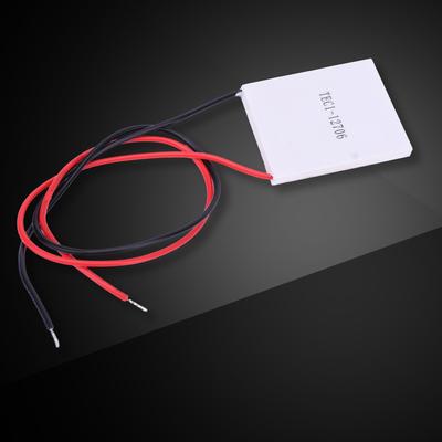 TEC1-12706 Thermoelektrischer Kühler Peltier 65 W 12 V 5,8 A Kühlung Peltier-Plattenmodul 40 x 40 mm zur Kühlung zur Stromerzeugung