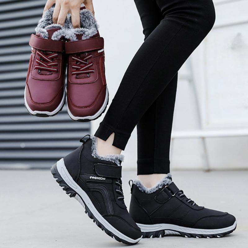 Women Boots Watarproof Ankle Boots for Winter Shoes Women Keep Warm Snow Female 2024 New Luxury Zipper Winter Botas Mujer