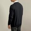 Men's Knitted Sweater Jacket Men's Fashionable Loose Casual Cardigan Outerwear