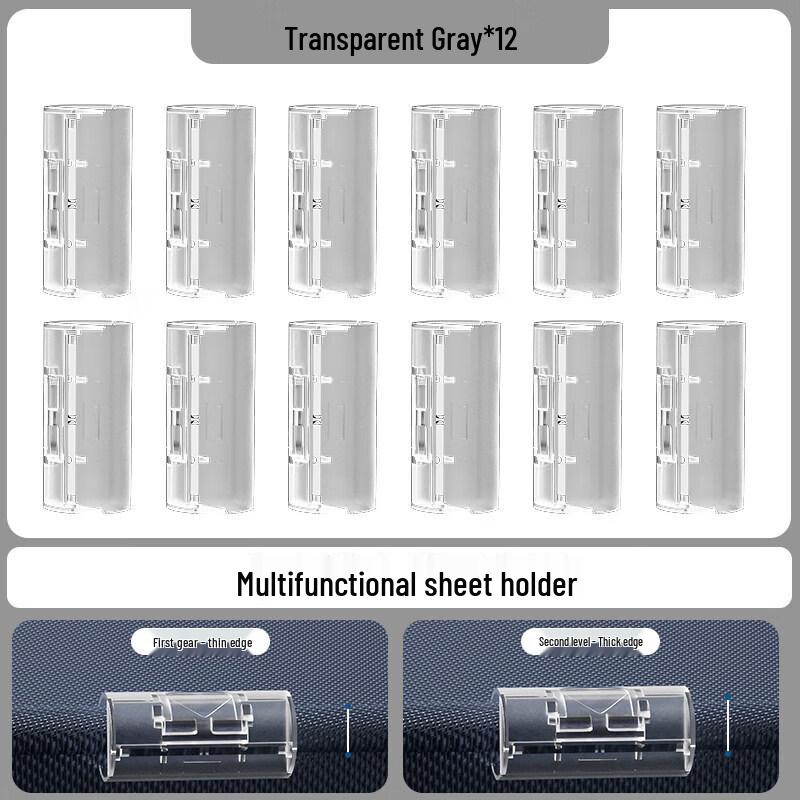 LIEI Glass No-Pin Bed Sheet Fasteners