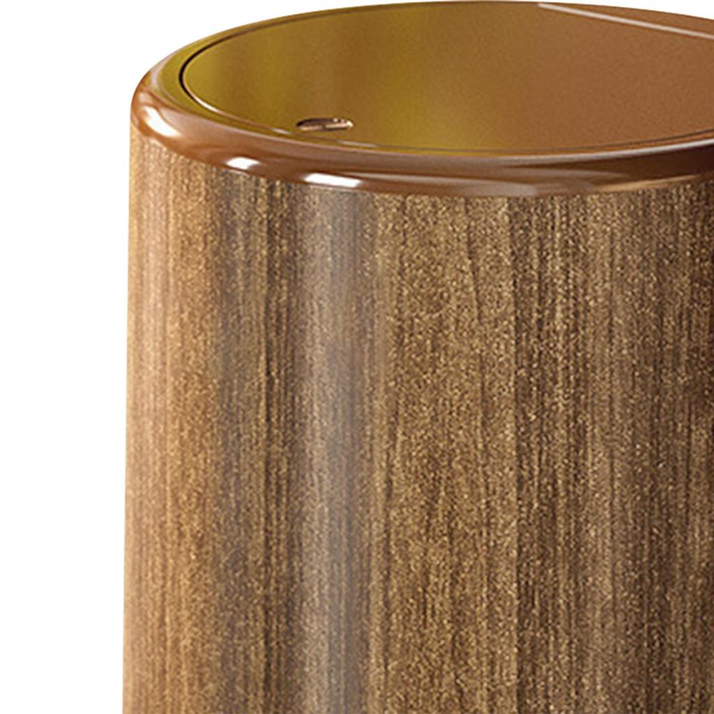 12L High Capacity Bathroom Waste Bin with Lid, Ideal for Living Room And Laundry Room.