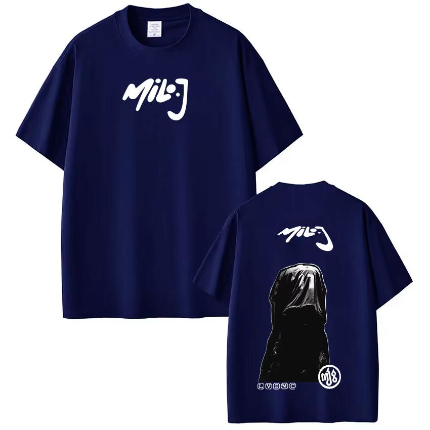 Rapper Milo J Tour 2026 Graphic Tshirt Unisex Women Fashion Comfort Tshirt Shortsleeved Casual Vintage Gothic Punk Tshirts