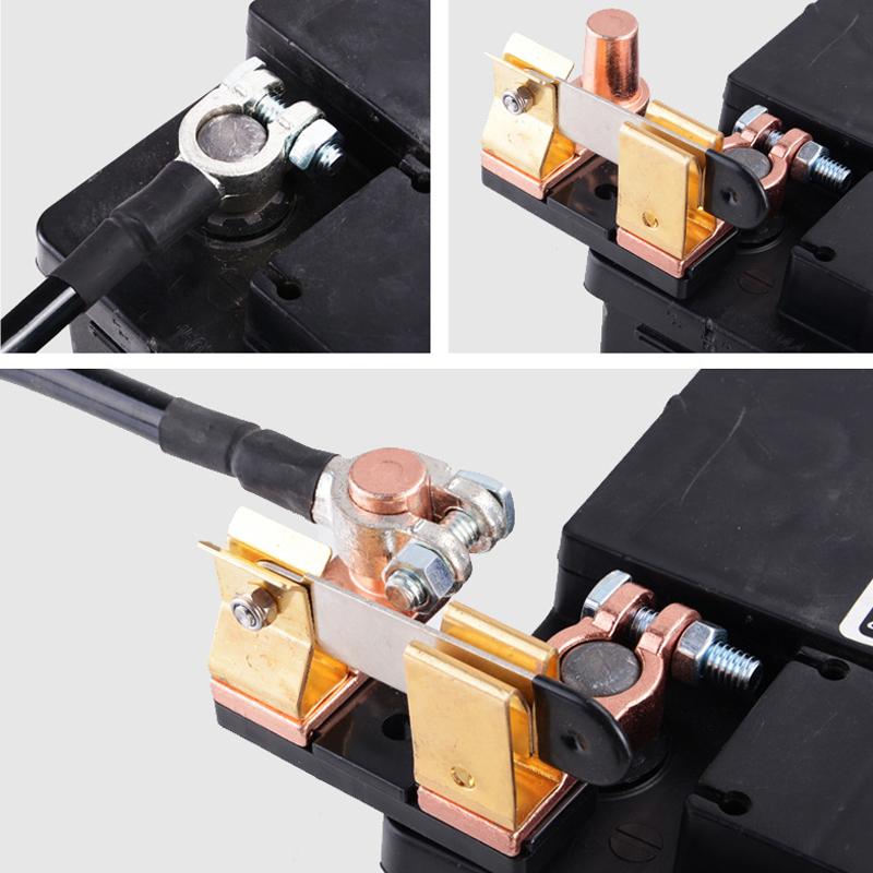 Auto Battery Disconnect Switch 12V 24V for Car Top Post Knife Blade Power Cut Off Battery Isolator Component