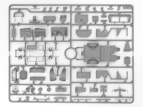 ICM 1/35 scale German Army le.gl.Einheitz-Pkw Kfz.2 Light Four-Wheel Drive Radio-Equipped Vehicle Plastic Model Kit 35583
