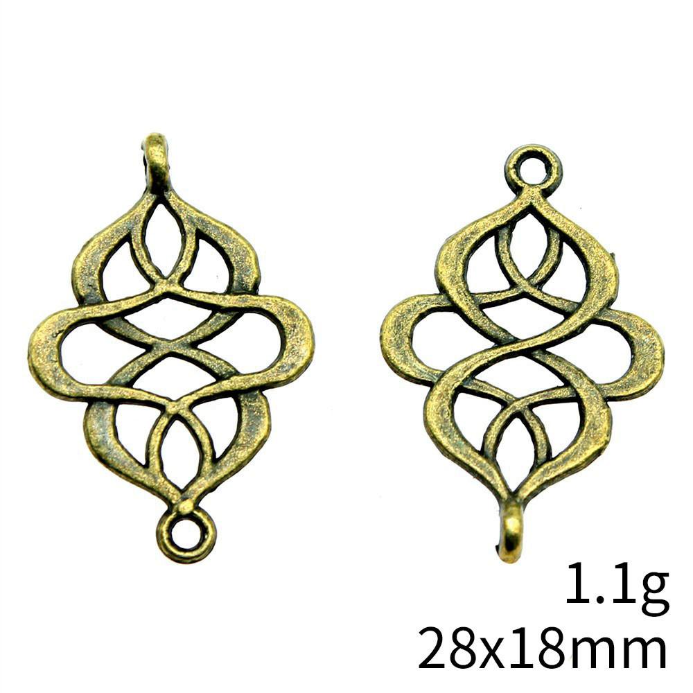 Valentine's Day Charms For Necklace Chinese Knot Chinese Character Charms Pendant Women's Bag Pendant Accessories