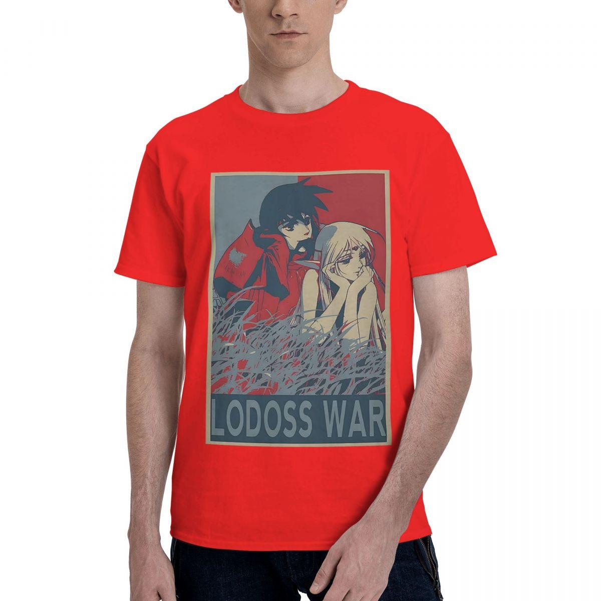 

Propagation Lodoss War 100 Cotton Casual Breathable Confortable Kawaii Designer Clothes Men Man Clothes S