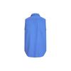 Polo Ralph Lauren Solid Color Pony Embroidered Single-Breasted Polo Collar Loose Sleeveless Shirt Women shirts Blue WMPOSHTNDO20611-400