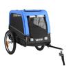 VEVOR Dog Bike Trailer, Supports Up To 30 Kg, Pet Cart Bicycle Carrier for Small & Medium Dogs, Easy Folding Frame with Quick Release Wheel
