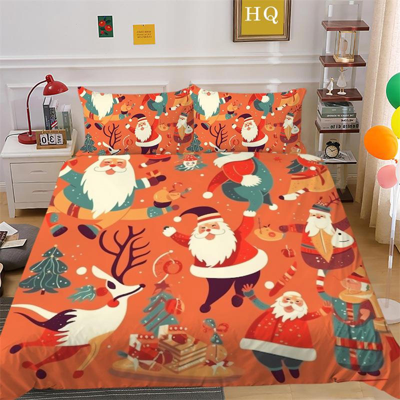 

Рождественский мультяшный аватар 3D-принт полиэстеровая наволочка пододеяльник двух- или трехпредметный набор может быть EU Single 135*200