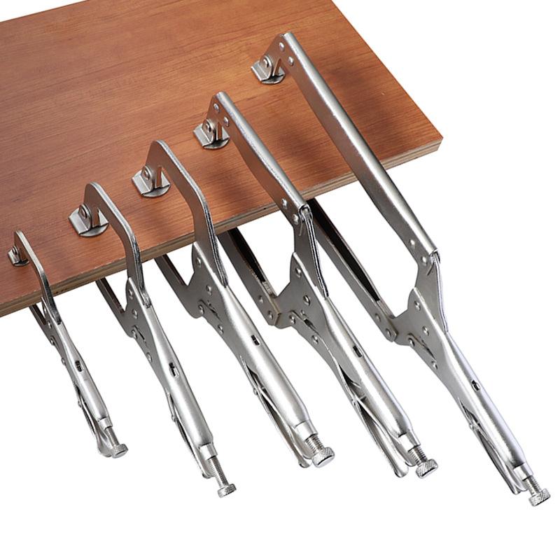 6/9/11/14 Inch C Clamp Assorted Locking Welding Clamp Mini Alloy Locking Pliers For Hand Repair Tools Wood Working