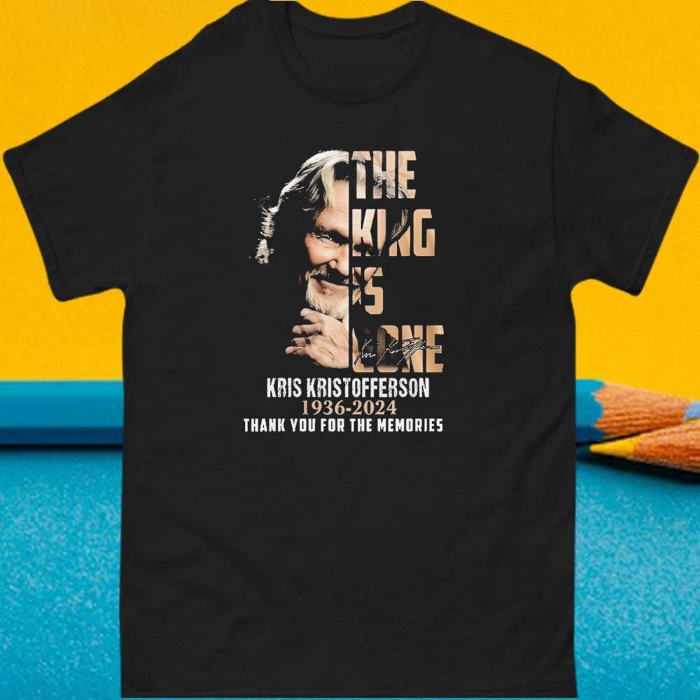 

Kris Kristofferson 1959-2024 Thank You For The Memories Full Size Shirt Unisex T-Shirt XXL