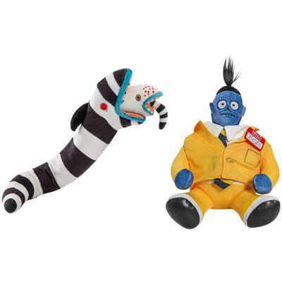 Karsta pārdošana - plīša lelles rotaļlieta, dāvana, multfilmu stila bērnu lupatu lelle, Beetlejuice 2: Lielais pazemes burvis šausmu filmā