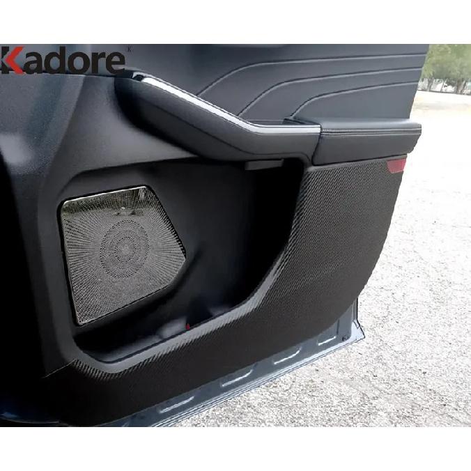 Car Inner Door Audio Speaker Cover Trim For Ford Kuga Escape -  2024 Stainless Steel Loudspeaker Frame Accessories
