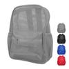 See Through Backpack Mesh Backpack Heavy Duty Lightweight Large Capacity Washable See Through Backpack for Swimming Beach Sports