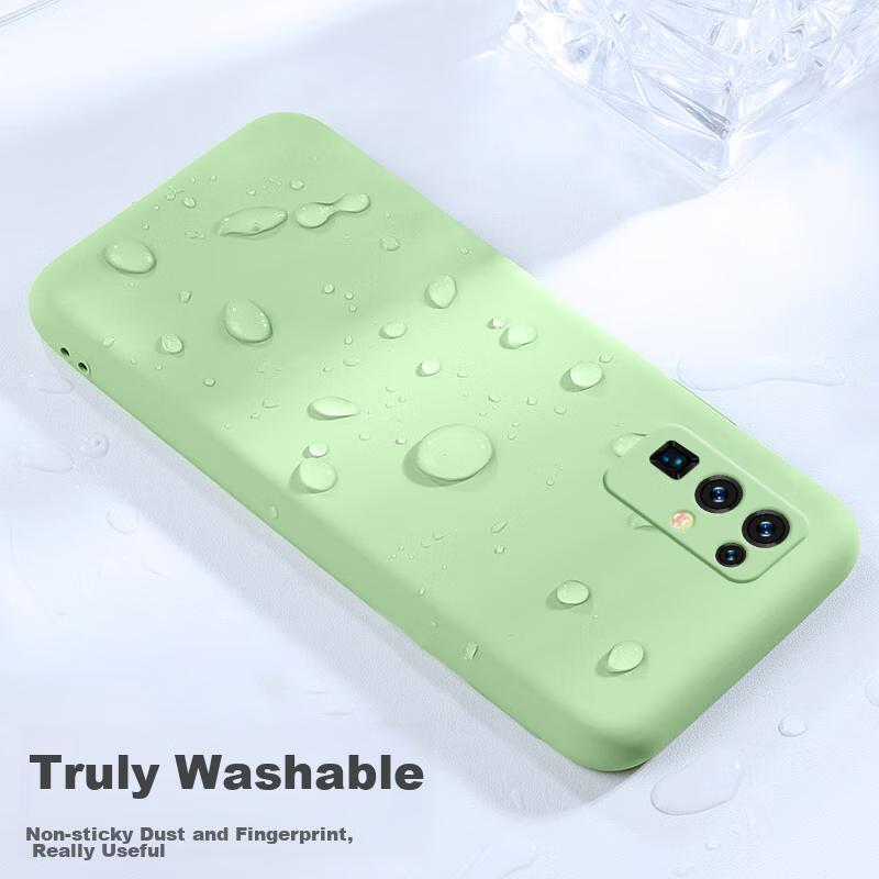 Phone Case for Honor 305G, Newly Upgraded Full Coverage Lens Protection Cloud-Feel Silicone Soft Case Shockproof, Black