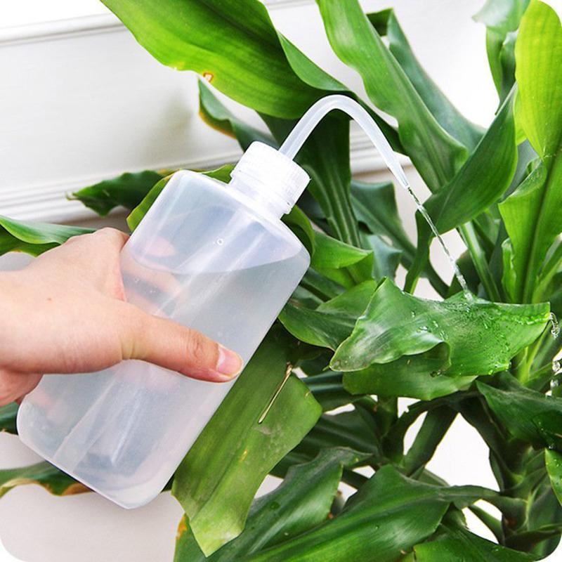 1 Pcs Watering Pot Long Curved Meat Transparent Water Bottle Liquid Container Spray Bottle Kettle Watering