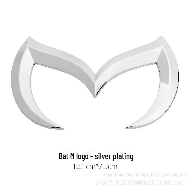 

Наклейка с логотипом на хвосте автомобиля для Mazda 3M6 Atez с логотипом Bat M и логотипом Angkesaila Center Grid.