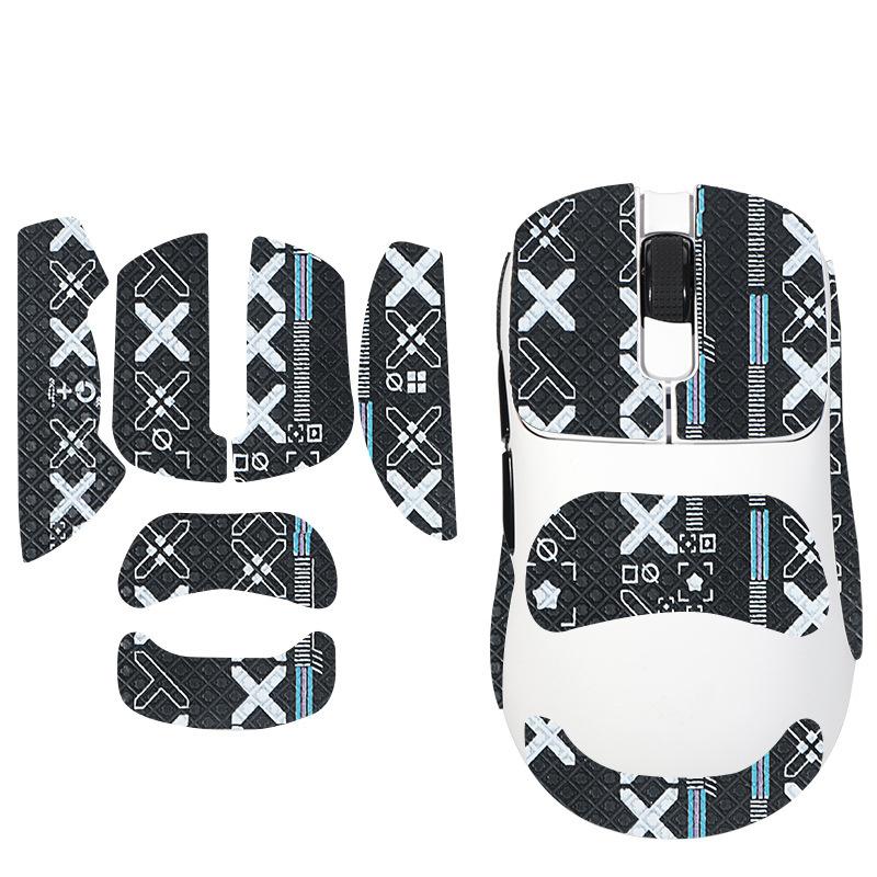 Anti-Rutsch-Maus-Griffband, Skate-Aufkleber für Ajazz Aj179/Aj179 Pro Gaming-Maus für E-Sport-Computer-Gamer, rutschfest, saugt Schweiß an