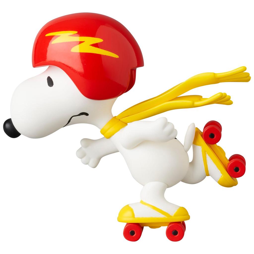 UDF Ultra Detail Figure PEANUTS SERIES 16 ROLLER DERBY SNOOPY Roller Derby Snoopy Total height 75mm Painted Finished Figure No.764 approx. Non-scale