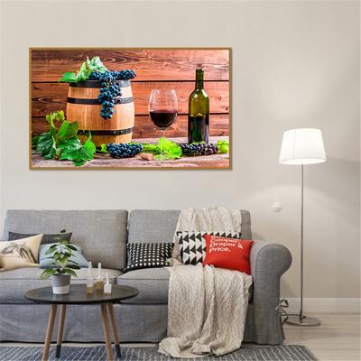 Lebensmittel Malerei Obst Trauben Wein Eimer Leinwand Druck Wand Bilder für Wohnzimmer Küche Dekoration Moderne Home Nordic Poster