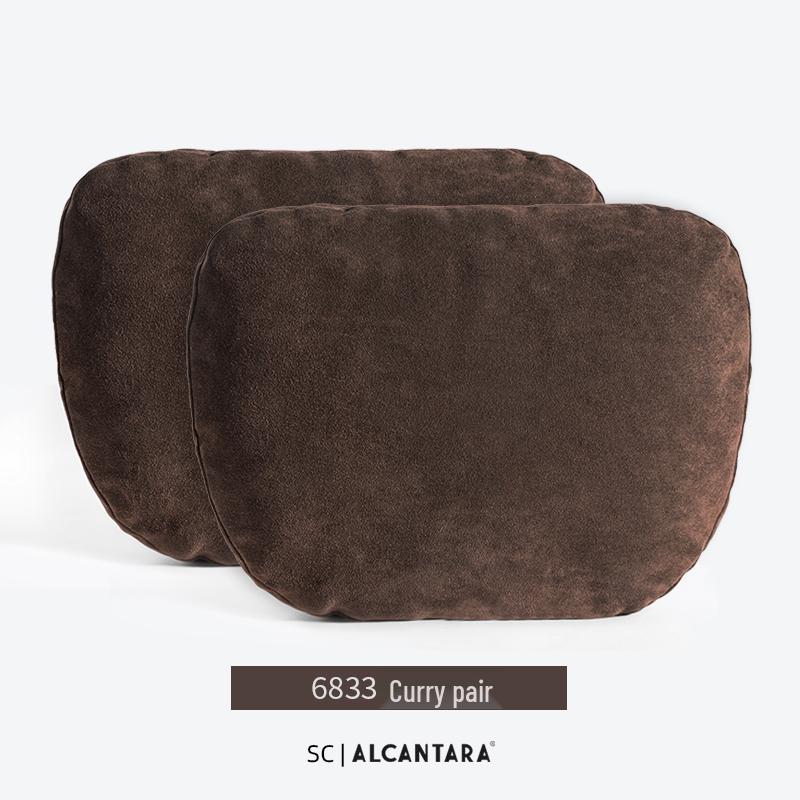 Alcantara Breathable Car Neck Pillow for Mercedes-Maybach S-Class Headrests