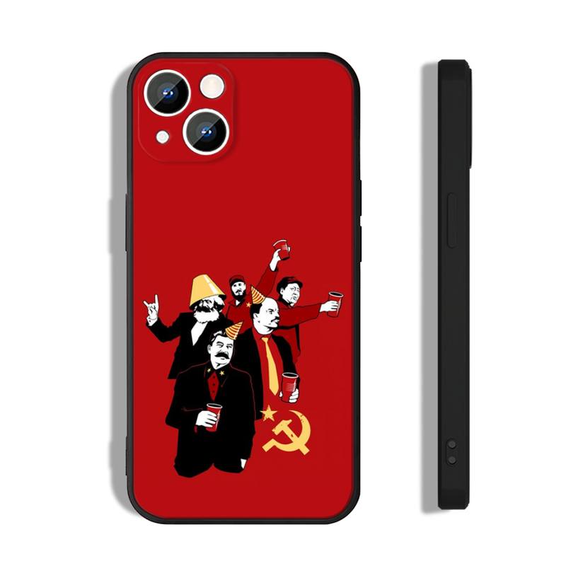

Чехол для телефона с флагом Советского Союза СССР CCCP для iphone14 11 12 Pro 8 7 Plus SE 2020 X Pro 14 MAX 12 13 MINI XR XS, мягкие чехлы для телефонов 7 8 or SE 2020