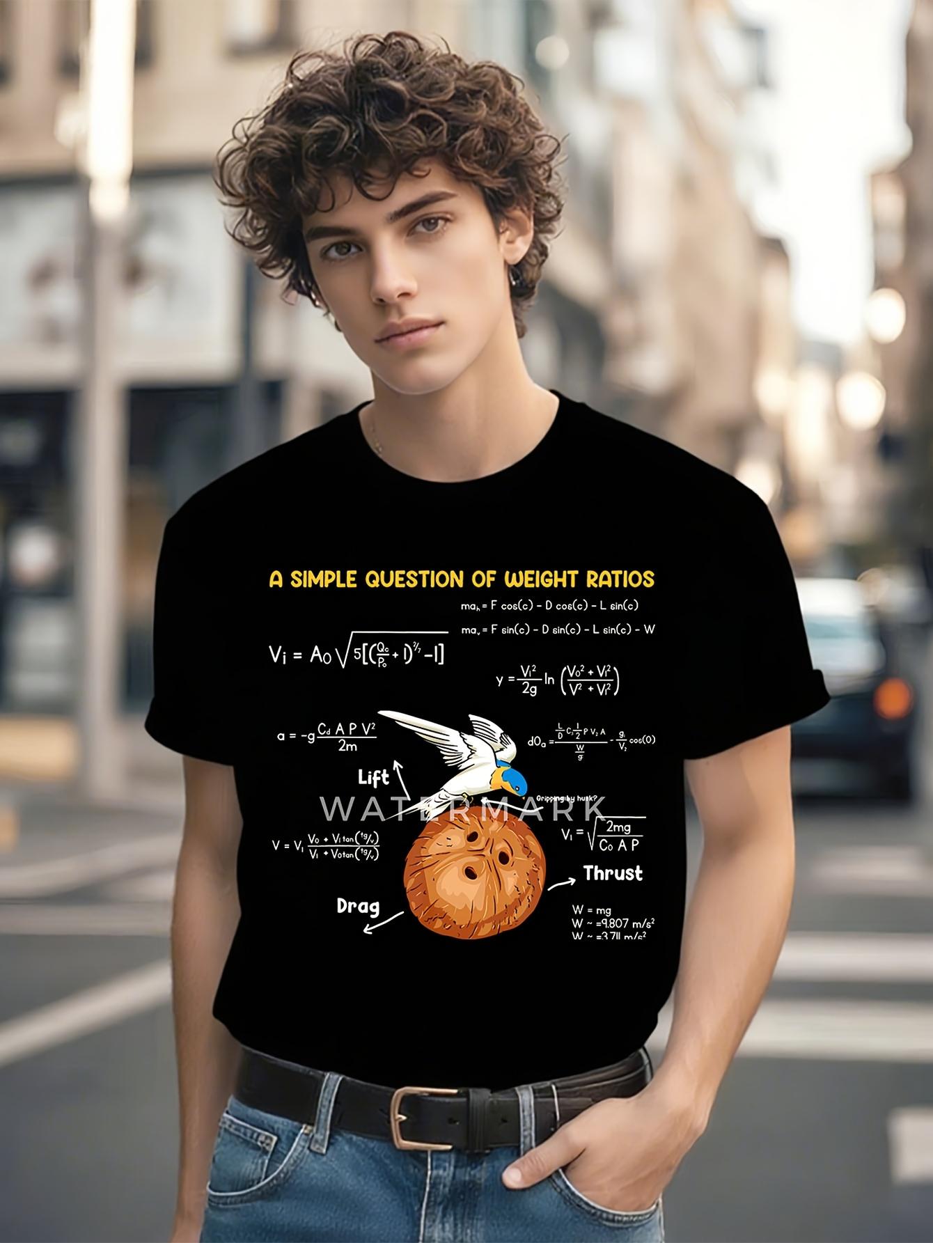 Monty Python One Simple Question Math Teacher T-shirt - Funny Math Equations & Pumpkin Graphic Tee XL