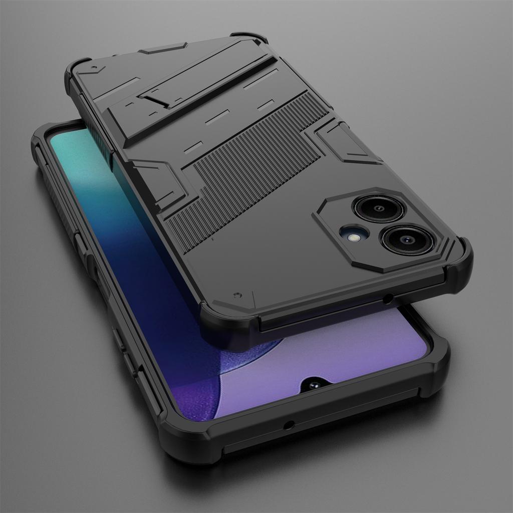 For Samsung Galaxy A06 4G Case PC + TPU Shockproof Phone Cover with Kickstand