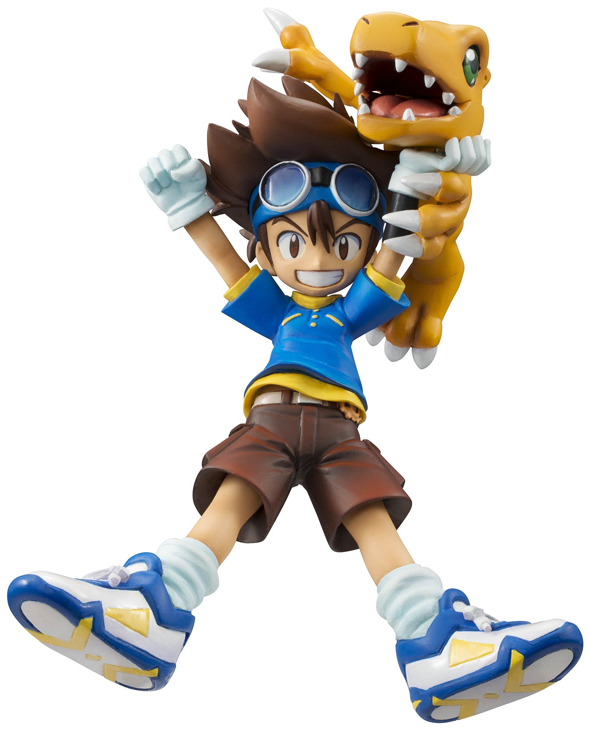 Series Digimon Adventure Taichi Yagami Agumon 105mm PVC Painted Complete Figure G.E.M. & Approx. (Re-release)