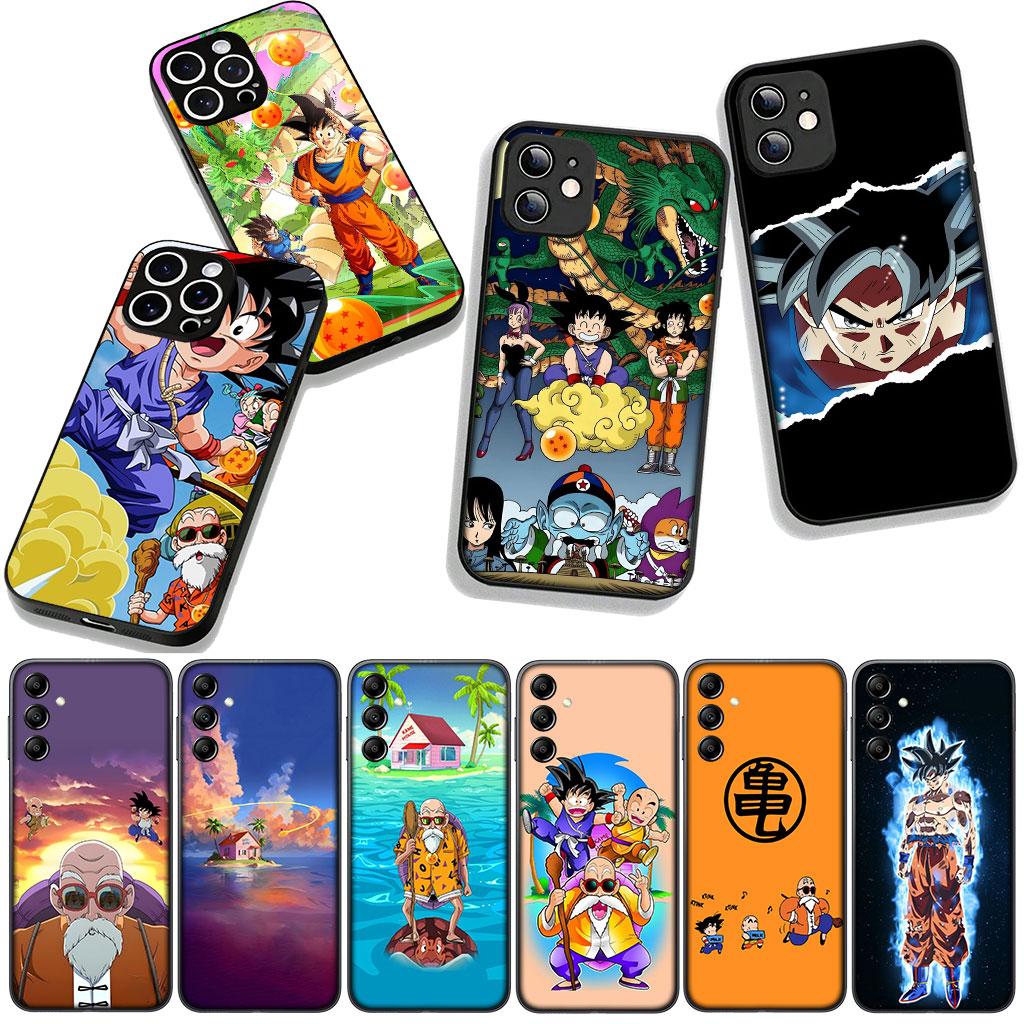 for Samsung Galaxy A25 A37 A57 A12 A14 A50 A51 A70 A71 A72 A04 Note 20 9 8 10 Case Master Roshi Dragon Gokus Ball Kame Sennin