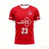 2026 Nueva Camiseta Hapoel Tel Aviv Transpirable Casual Deportiva Camiseta de Entrenamiento de Fútbol Unisex Camiseta de Manga Corta para Aficionados