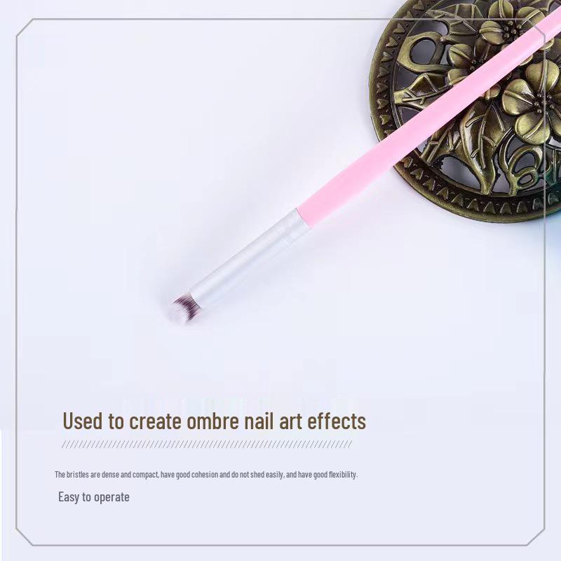 

Товары для ногтей: Точечная кисть, Скошенная кисть для растушевки, Кисть для омбре, Веерная кисть, Кисть для ногтей