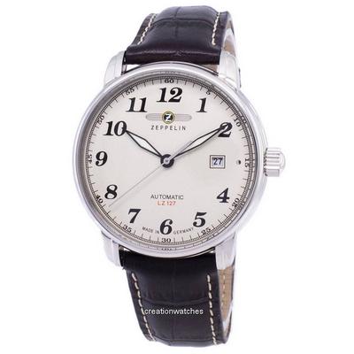 Serie LZ127 Graf Automatik, hergestellt in Deutschland, 7656-5 76565 Herrenuhr