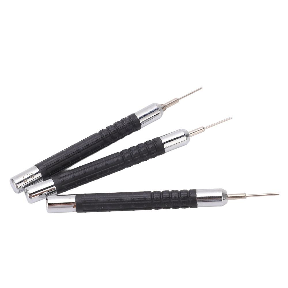 3pcs Pin Punch Design Watch Band Link Remover  for Watch Band Replacement and Link Remove