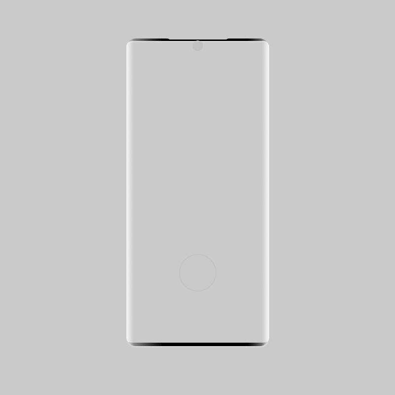 

Изогнутое закаленное защитное стекло для Samsung Note20/Note20 Ultra Samsung Note20 Ultra чёрный