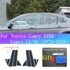 For Toyota Camry XV80 LE SE Exterior Front Lamp Black Anti-Scratch Sticker Headlight Transparent Protective Film BC Pillar Films