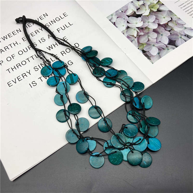 Necklace fashion Retro style Beach Necklace Bohemian Anti-Allergy Ornament