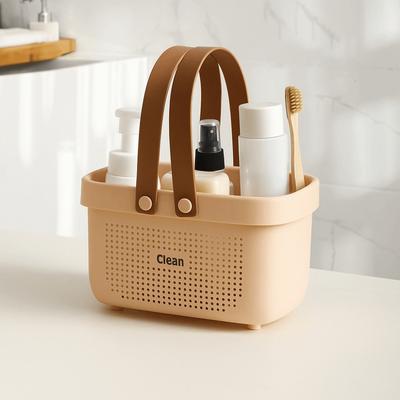 Langlebige Multifunktionale Bade-Kulturbeutel Hohl Kreativer Dusch-Aufbewahrungskorb Große Kapazität Waschtasche Picknick-Tragetasche Badezimmer