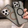 Magnetic iPhone 17 Pro Max Case with Two-Color Lens Bracket, Compatible with iPhone 16-12