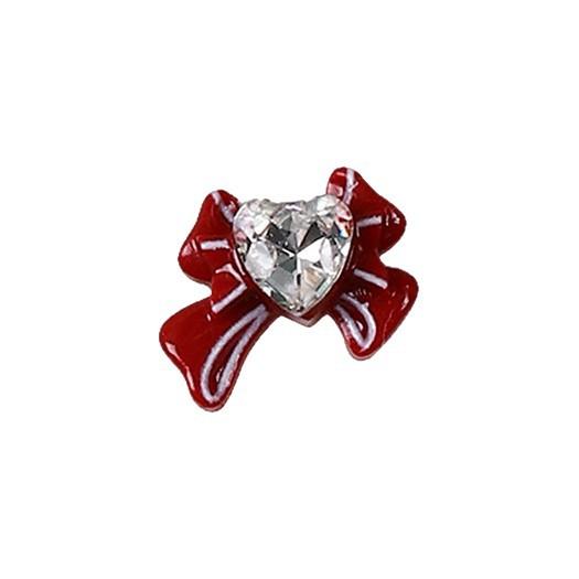 50Pcs Nail accessory - bow-shaped Nail accessory -shaped resin bow for nails Nail accessory