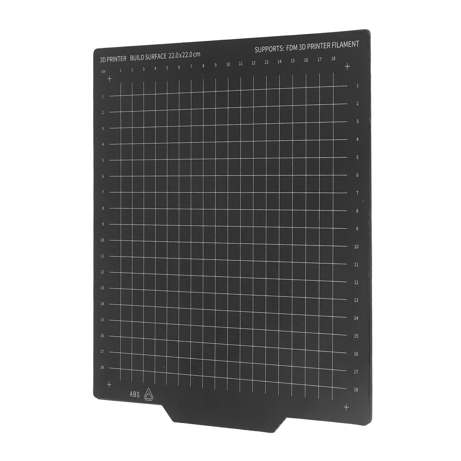 Spring Steel Build Plate 2 Sided Magnetic Flexible Sheet 3D Printing Printer Hotbed Parts