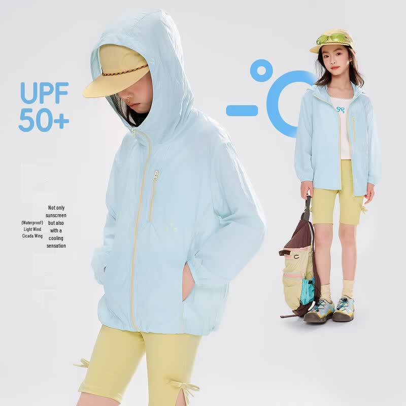 Yuanyuan Princess Girls  UPF50+ Cooling Sun Protection Jacket 120