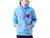 Big Logo Pullover Sweatshirt Hoodie Action Style C3-E127 Men's C3-E127 Sky Blue XXL