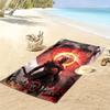 God of War Print Beach Towel, Large Soft Quick Dry Towel for Beach Camping Swimming