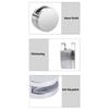 4Pieces Mirror Support Clip Sturdy Zinc Alloy Materials for Home Decoration and Interior Designs Projects Supplies